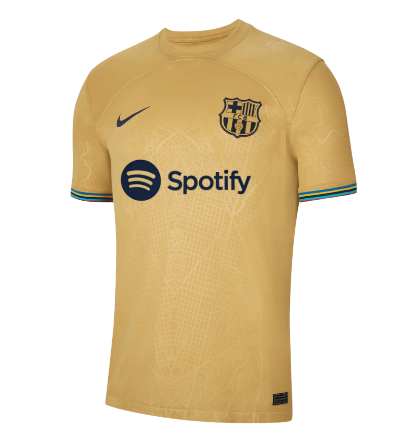 Camiseta Visitante FC Barcelona 22-23