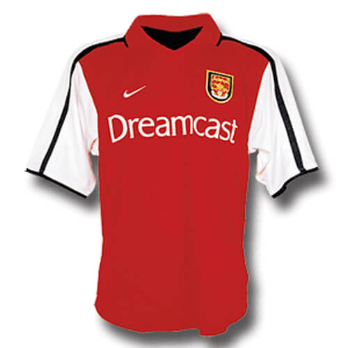 Camiseta Retro Arsenal 00-01